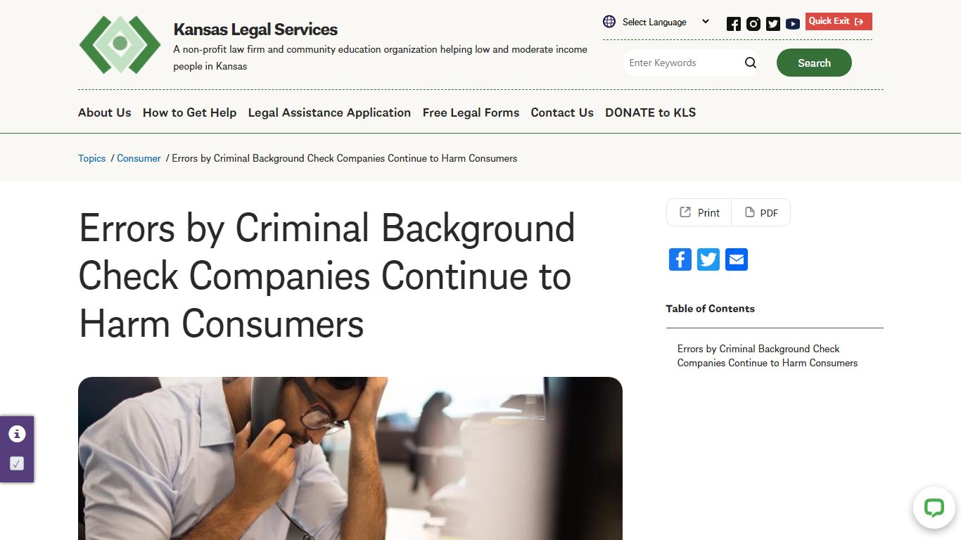 Errors by Criminal Background Check Companies Continue to Harm ...